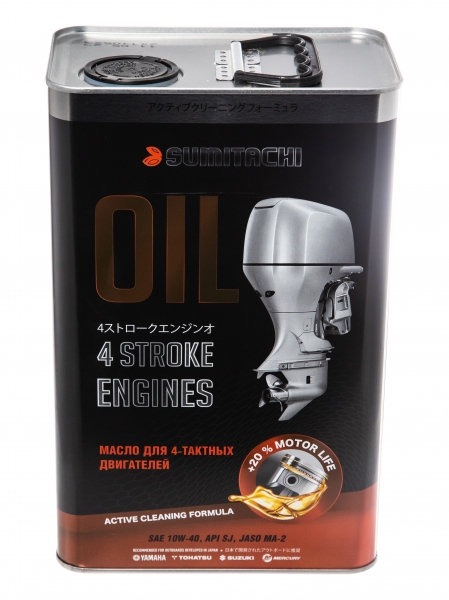 Масло SUMITACHI 4-STROKE ENGINES OIL 10W-40 4л