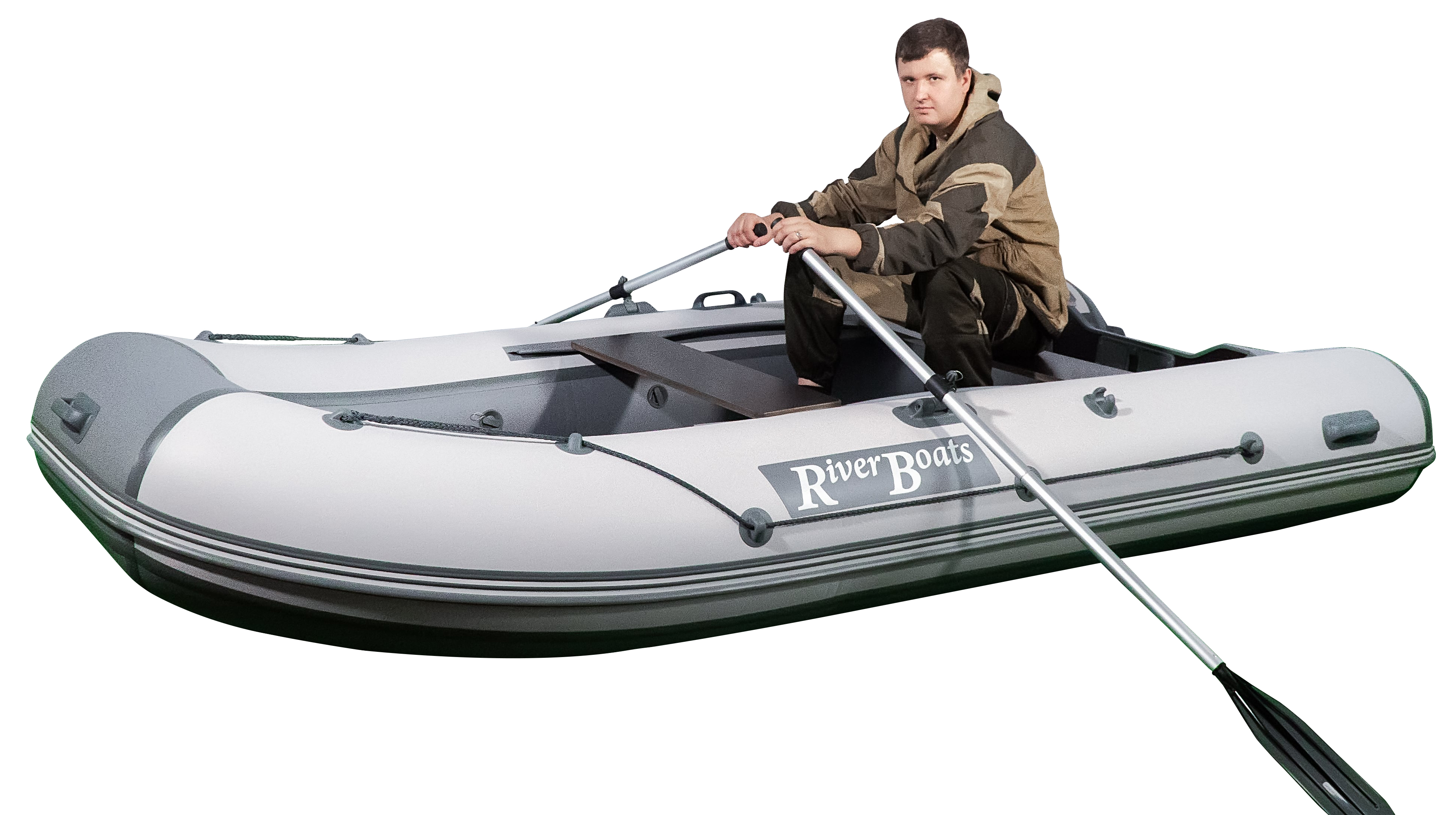 Лодка ПВХ RiverBoats — 350 (НДНД)