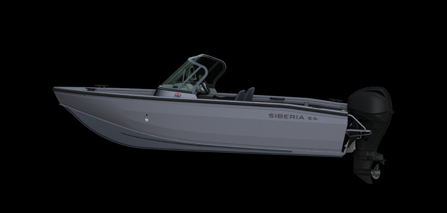 Лодка алюминиевая SIBERIA s4.  Мод. 1