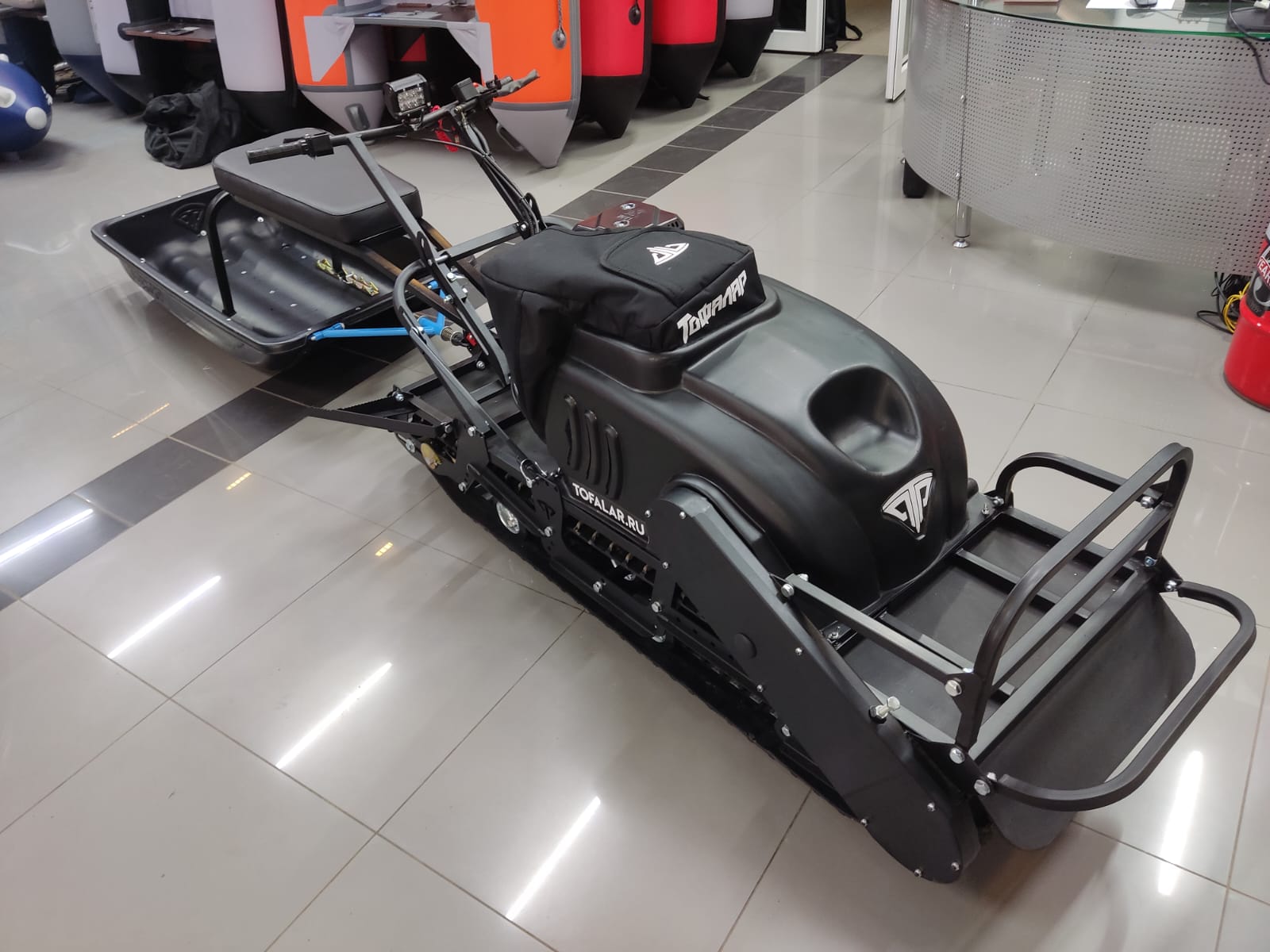 Мотобуксировщик Тофалар 500 Long +20л.с.!