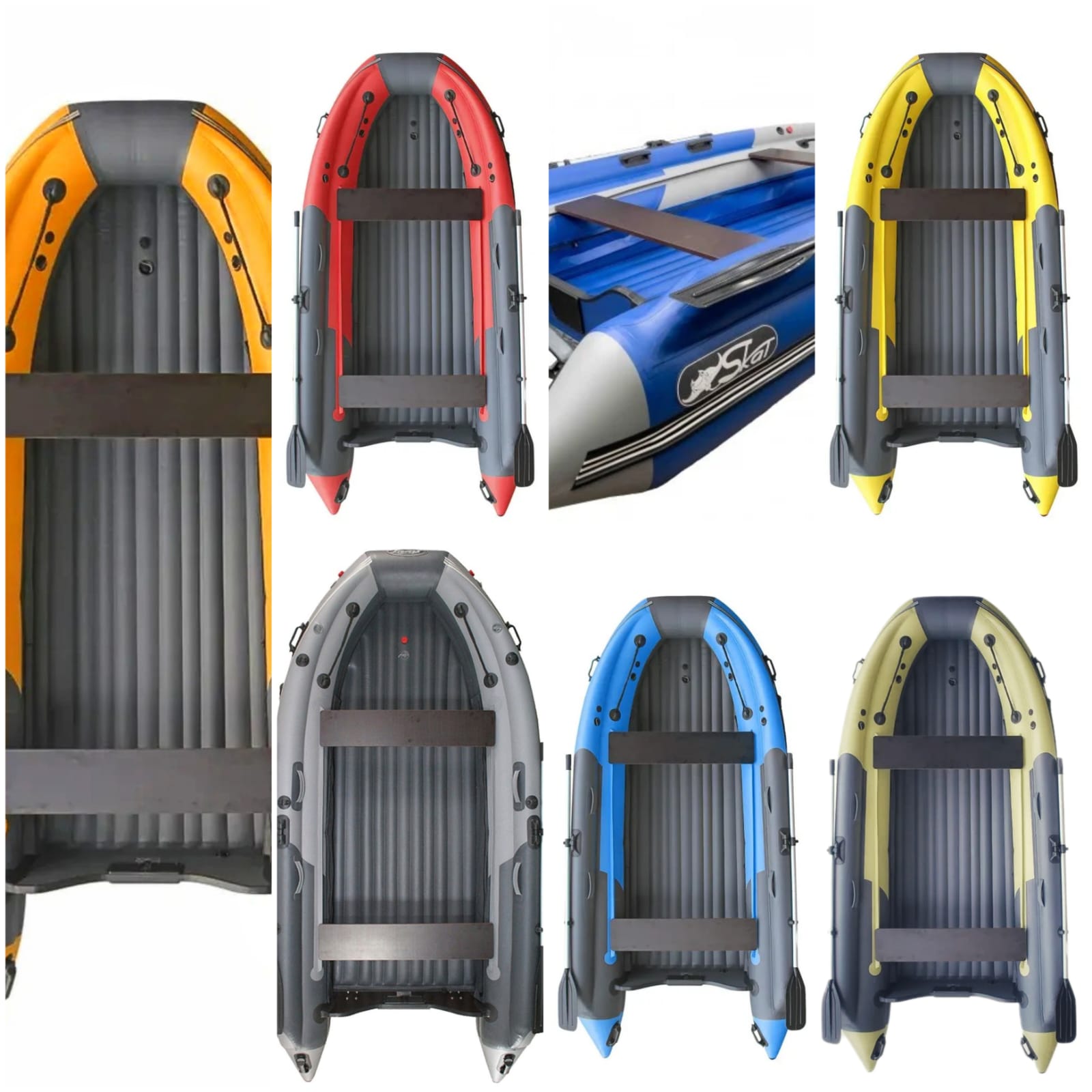 Лодка ПВХ SKAT TRITON 400 NDFi НД (фальшборт)