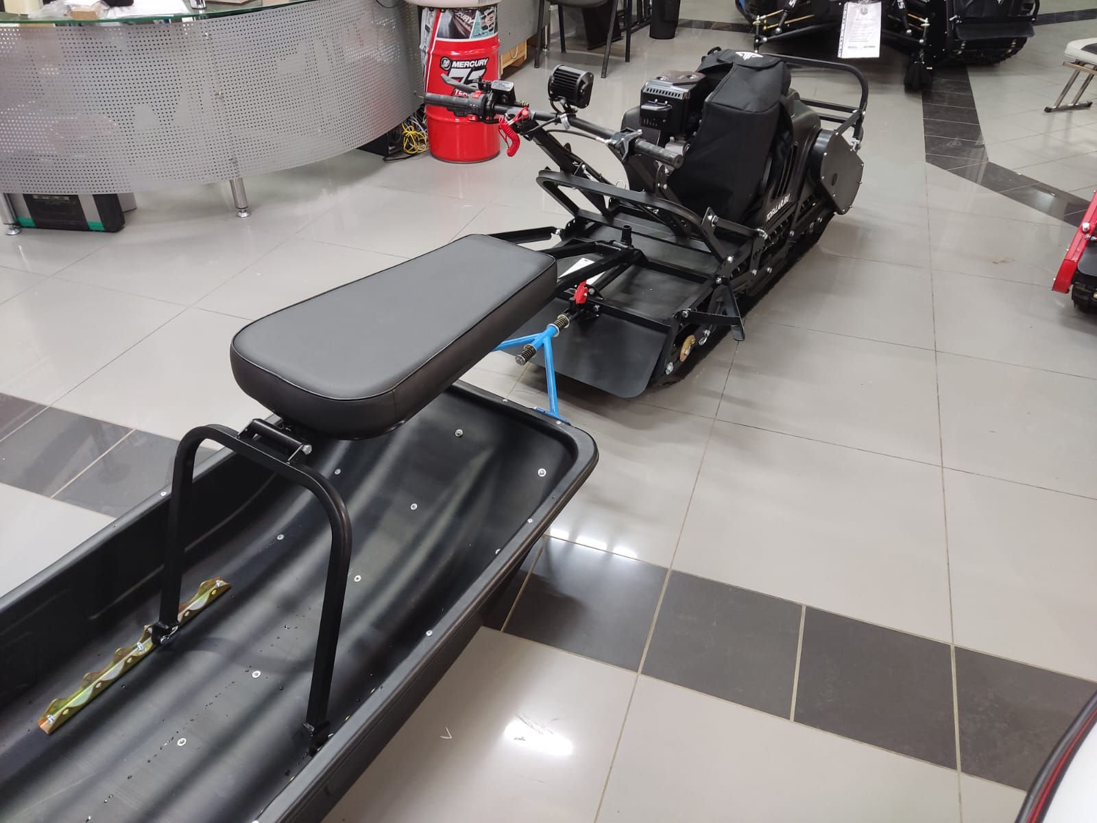 Мотобуксировщик Тофалар 500 Long +20л.с.!