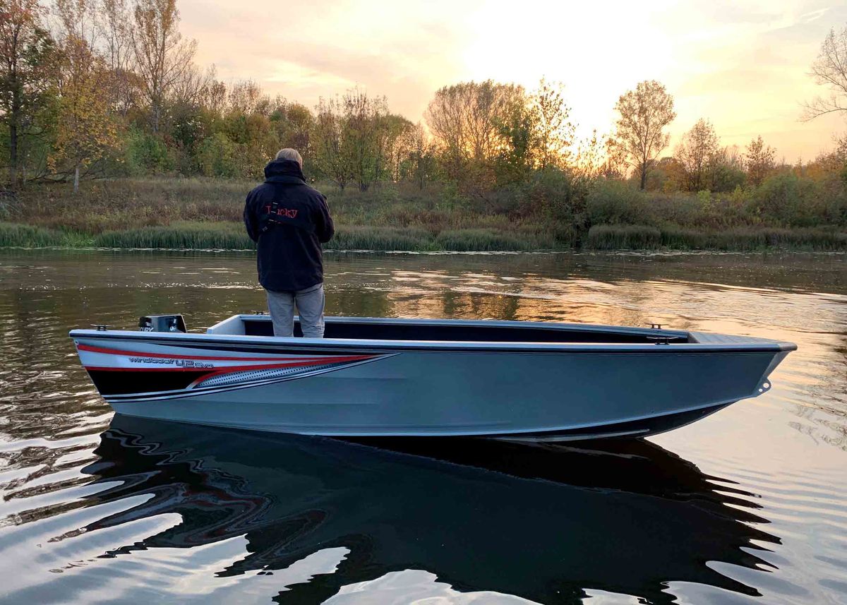Лодка WINDBOAT 4.2 Evo (румпель)