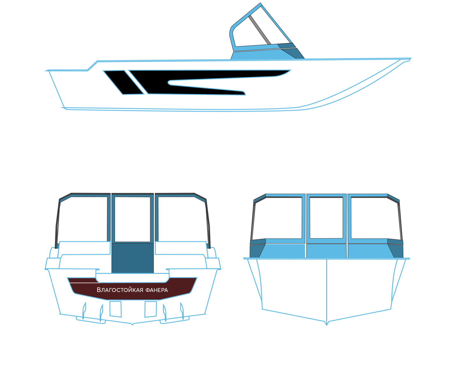 Лодка Swimmer 400-Z