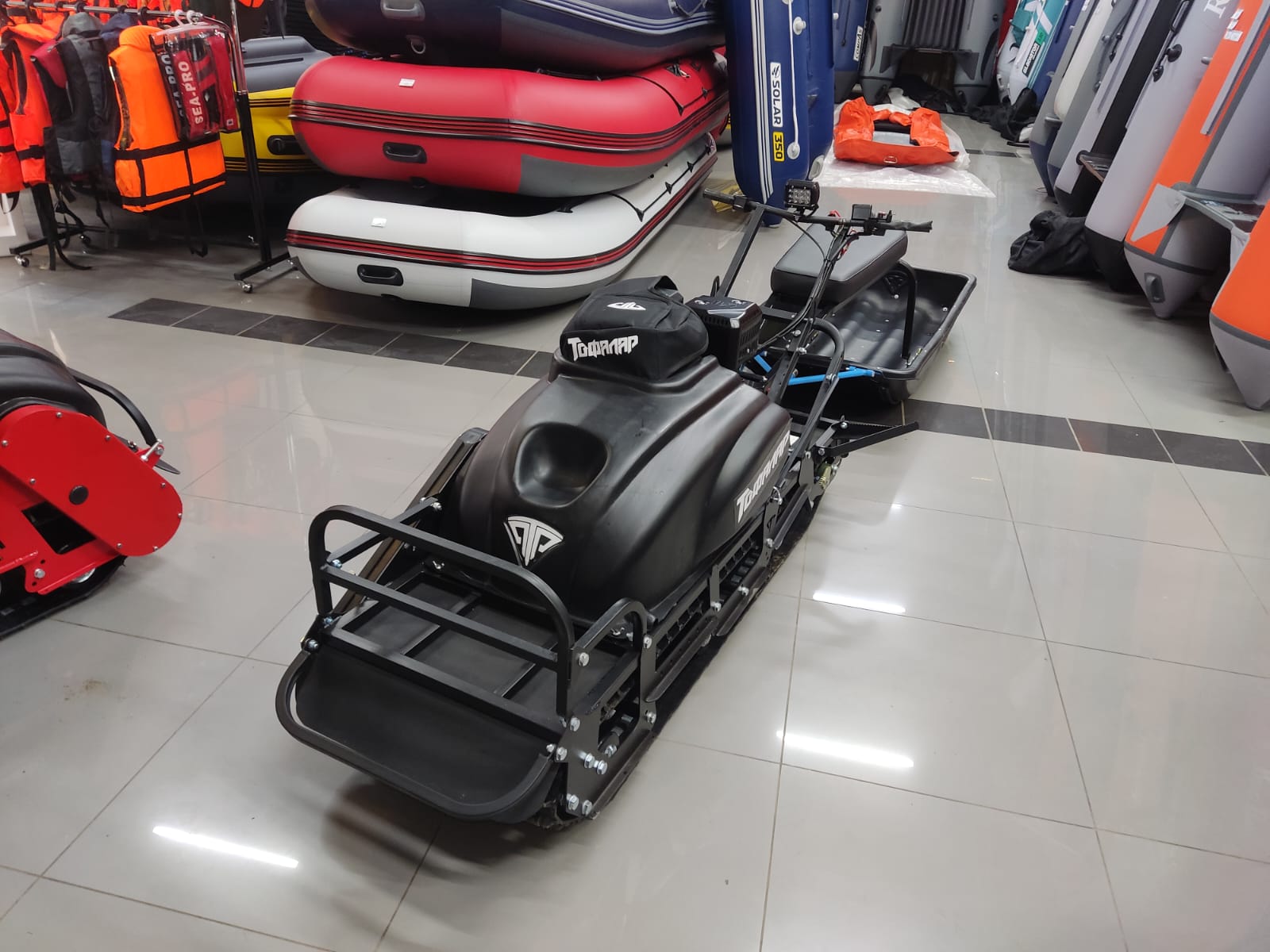 Мотобуксировщик Тофалар 500 Long +20л.с.!