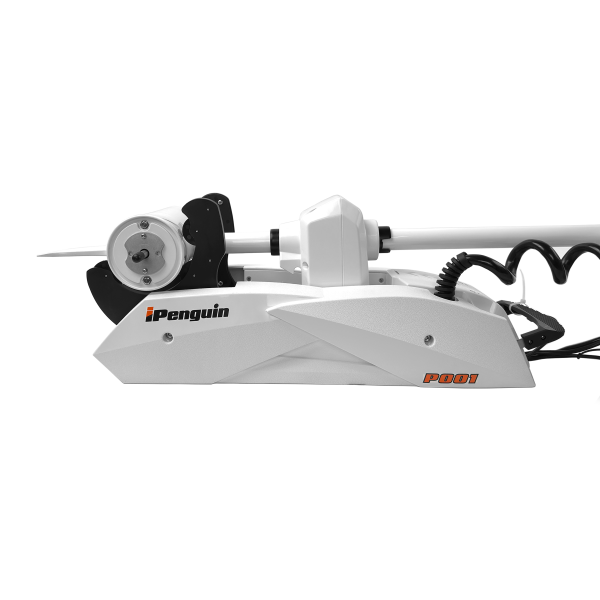 Электромотор HAIBO IPENGUIN P001 12v/54 New 2025 + ВСТРОЕННЫЙ КОМПАС + ПЛОЩАДКА