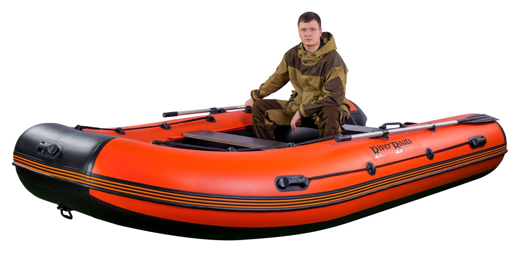 Лодка ПВХ RiverBoats - 390 (Киль)