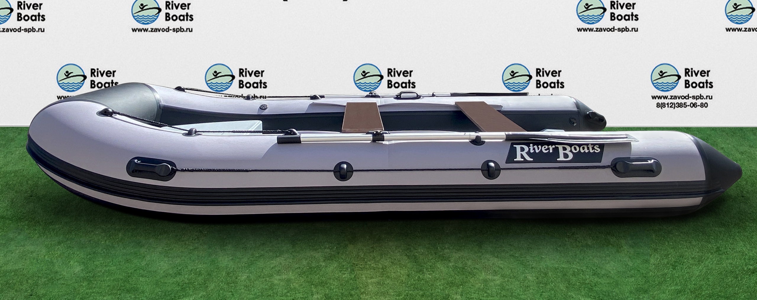 Лодка РИБ RiverBoats RB — 380 (Встроенный рундук) (NEW)