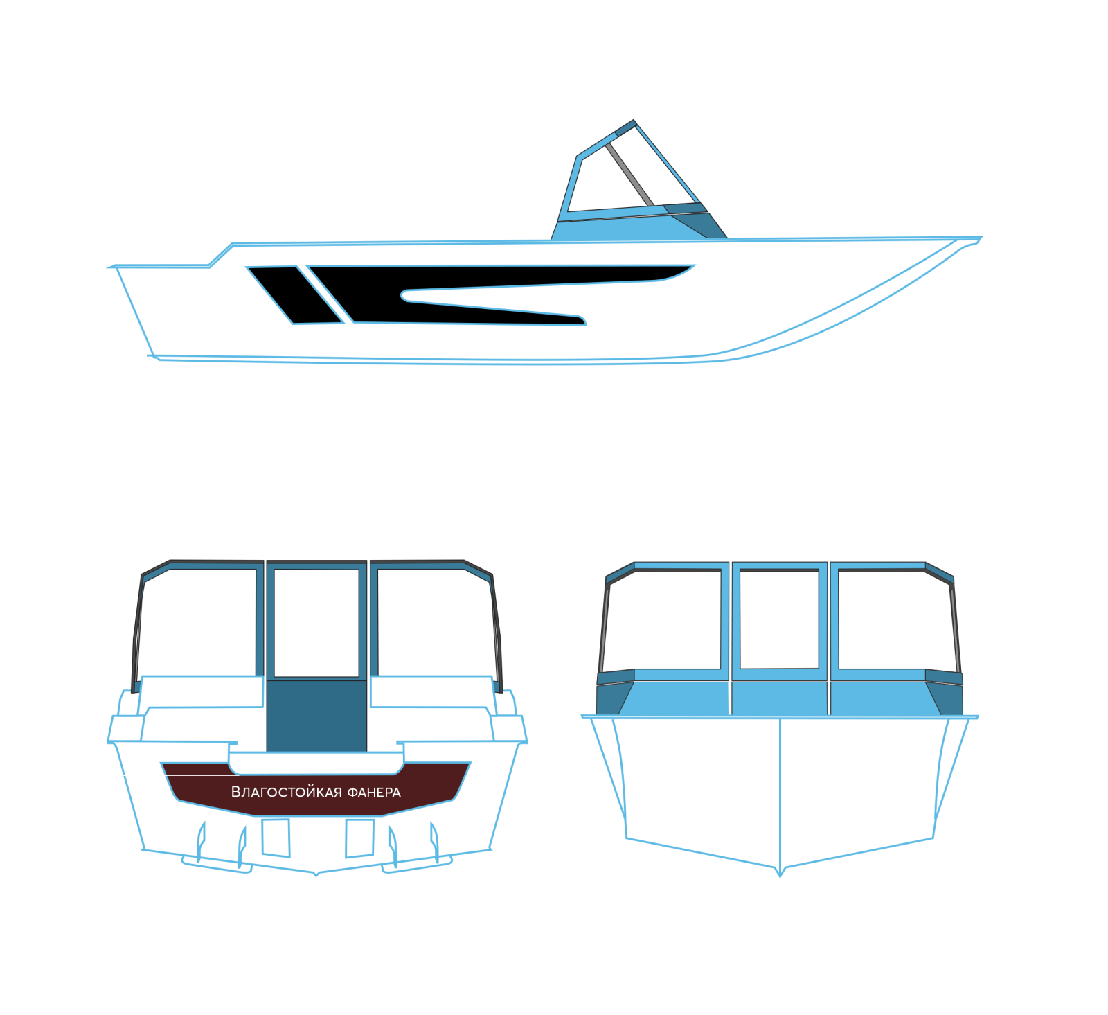Лодка Swimmer 450-Z