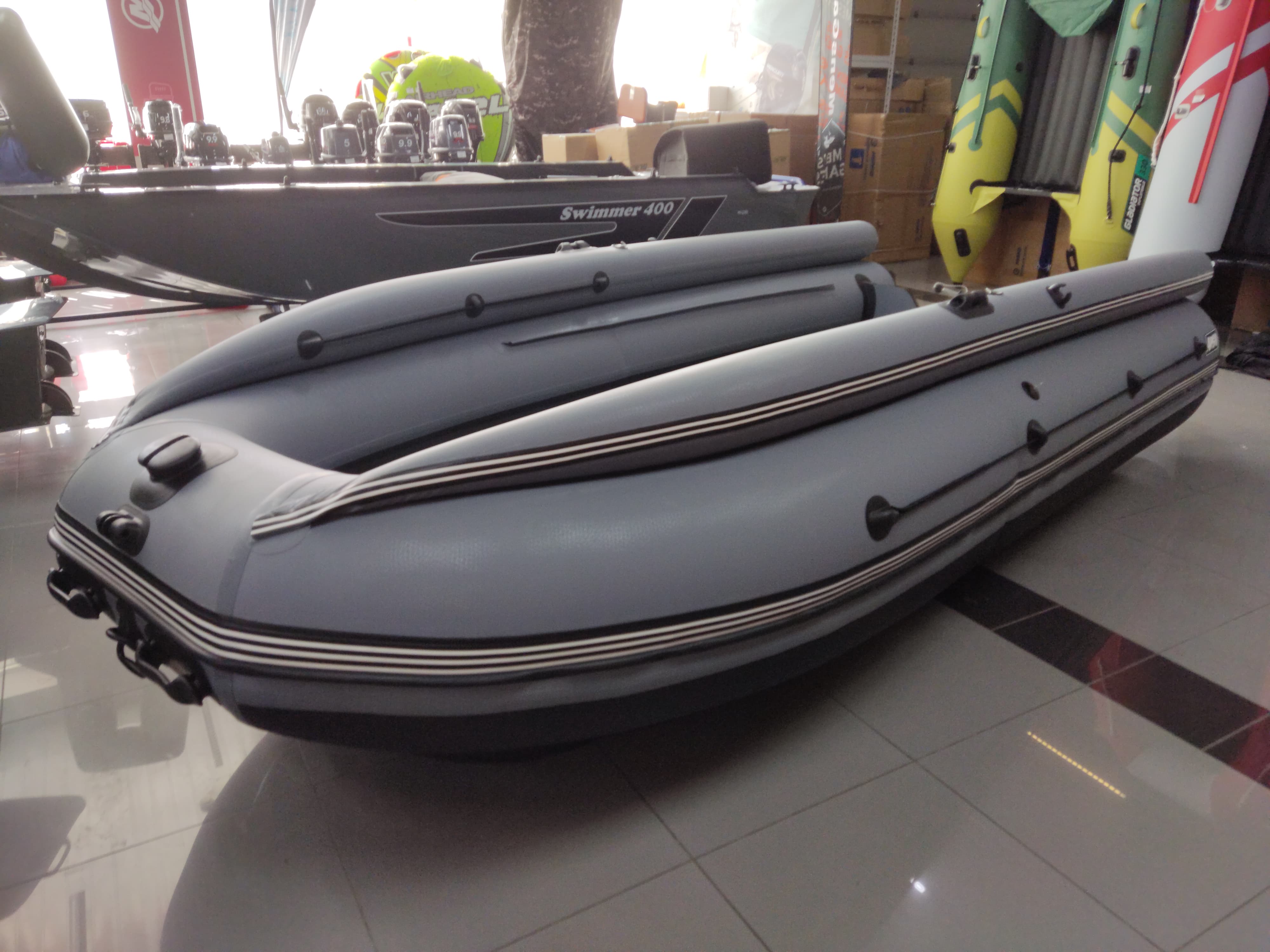 Лодка ПВХ ORCA 440 Арго НД (Фальшборт)