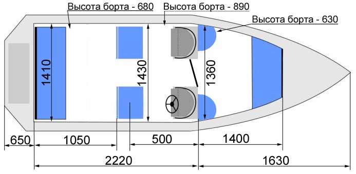 Лодка неман 2 чертежи