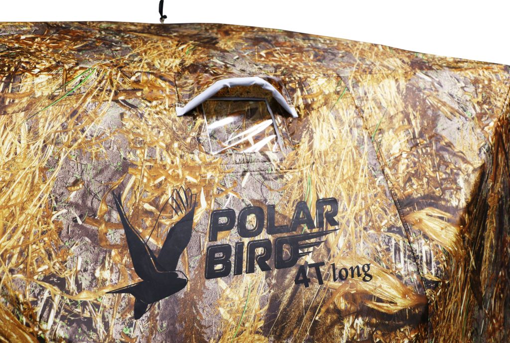 Палатка "Polar Bird" 4T long Камуфляж ЛЕС