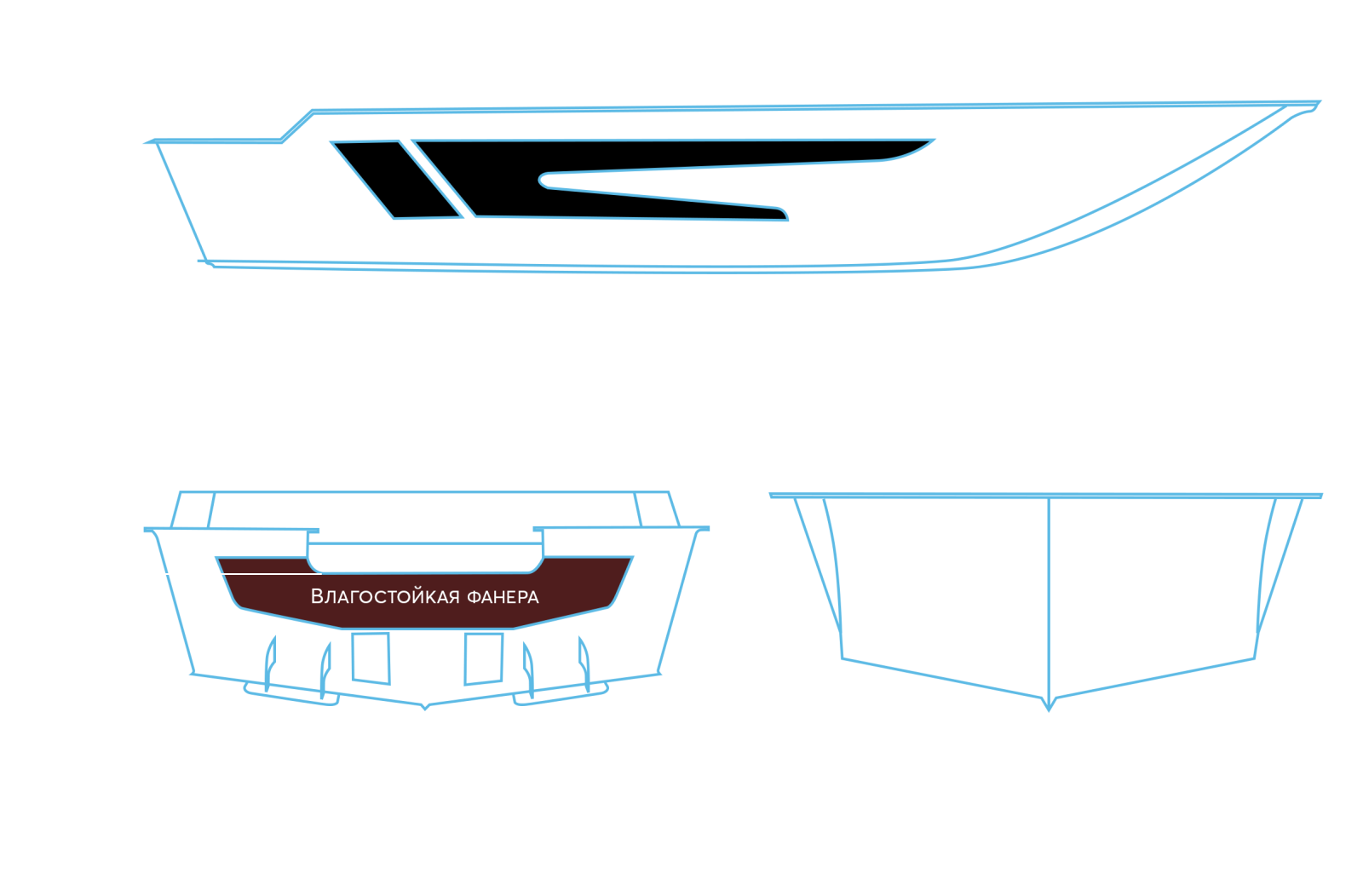 Лодка Swimmer 400