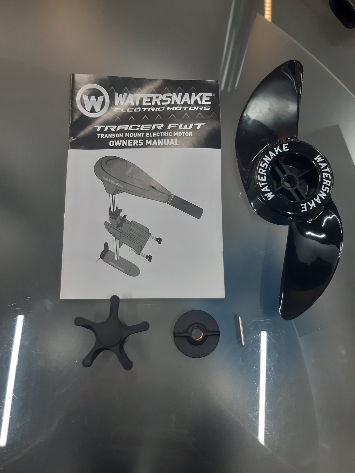 Мотор электрический лодочный WaterSnake FWT30TH/30