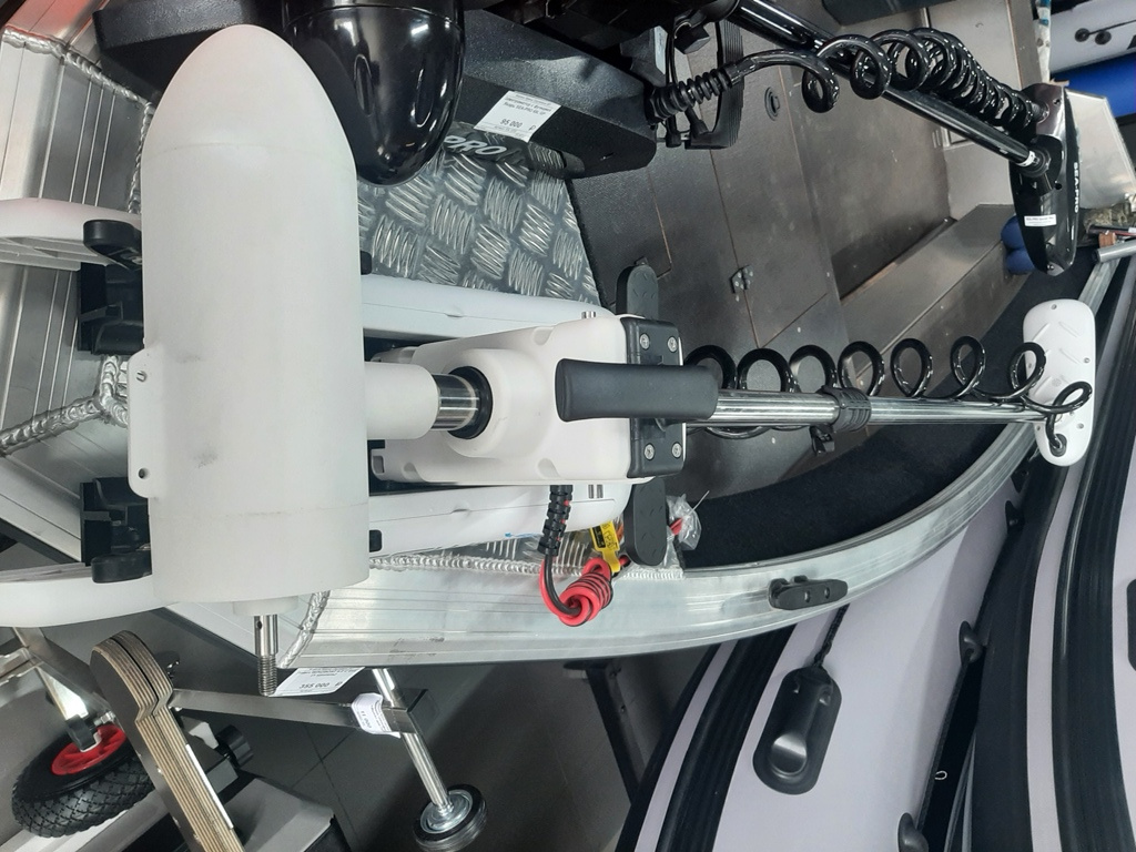 Электромотор Haswing CAYMAN B 55Lbs 152 c GPS белый