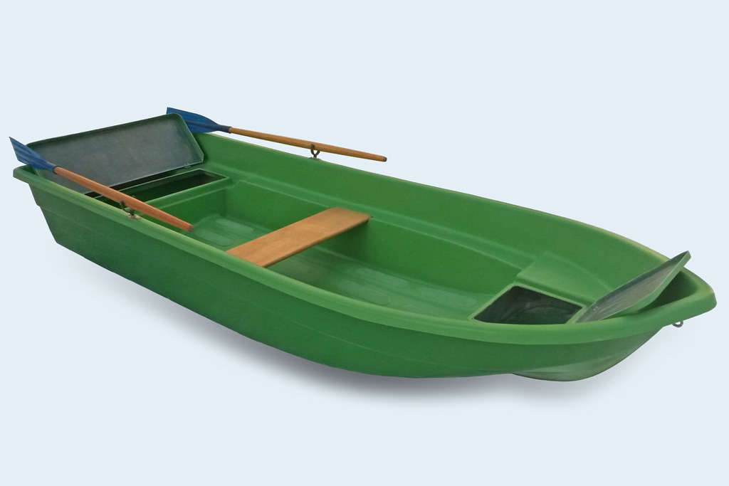 Моторно-гребная стеклопластиковая лодка картоп ВИЗА Легант-345