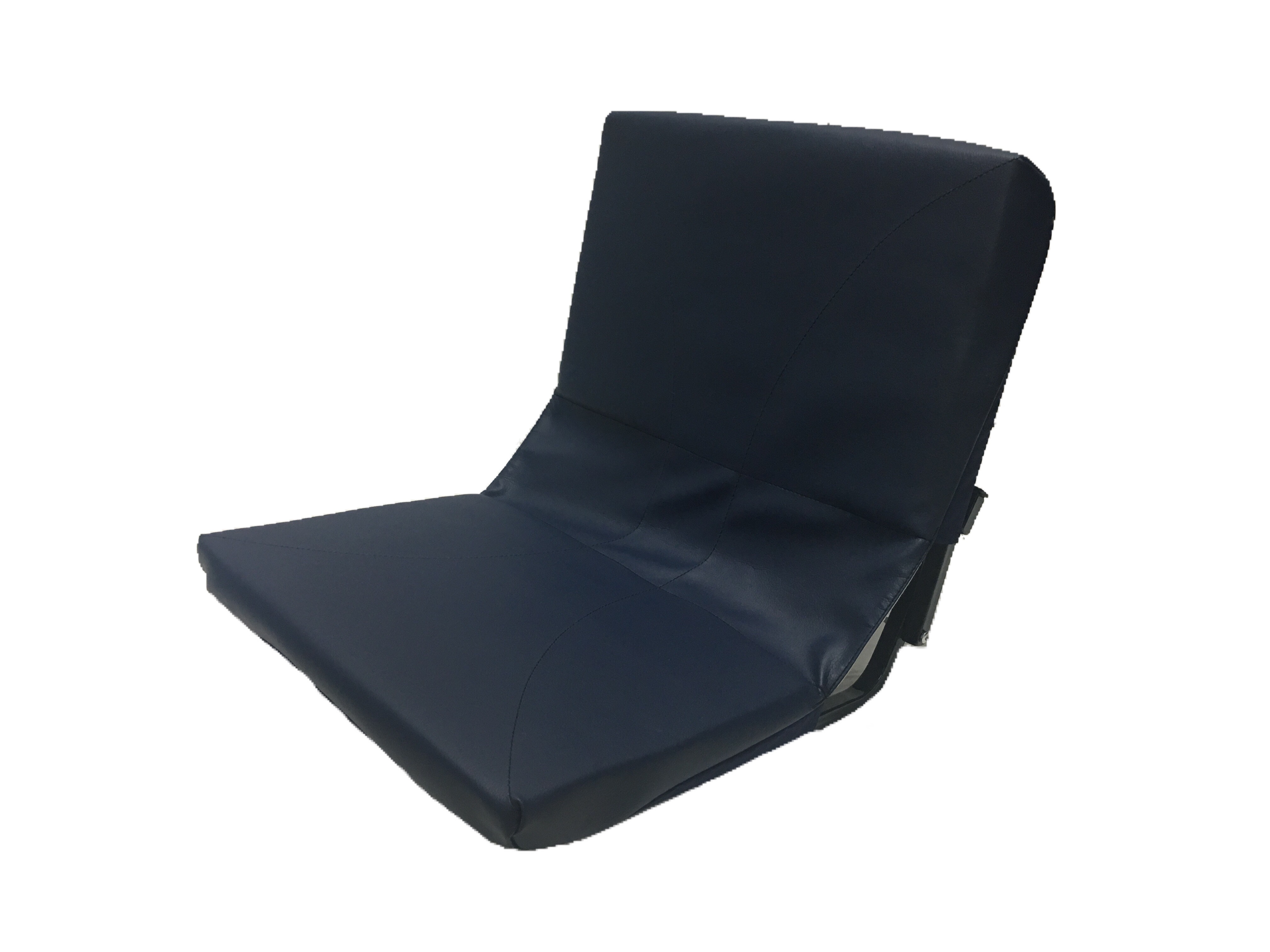 Кресло реечное складное с мягкой накладкой из  материала "Oxforf 600"
