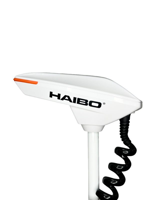 Электромотор HAIBO IPENGUIN P001 12v/54 New 2025 + ВСТРОЕННЫЙ КОМПАС + ПЛОЩАДКА