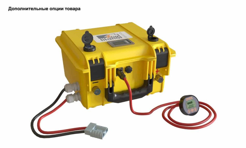 Аккумулятор 12V 104Ah R3 LiFePO4 Защищённый USB