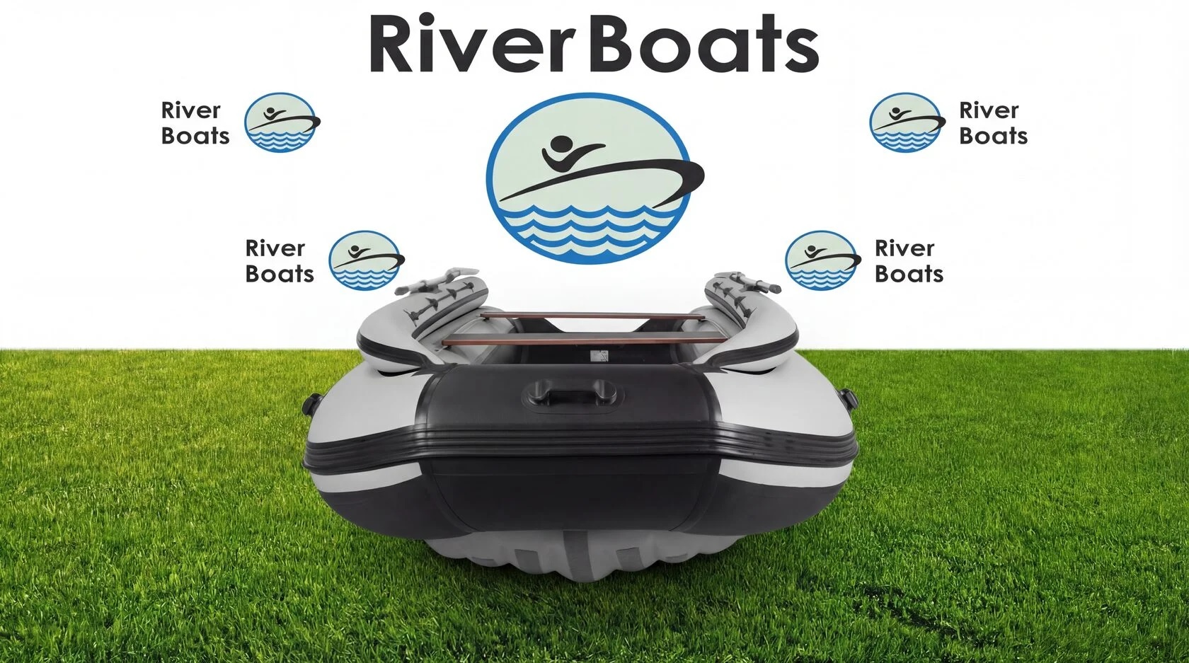 Лодка ПВХ RiverBoats RB – 430 (НДНД) + Фальшборт