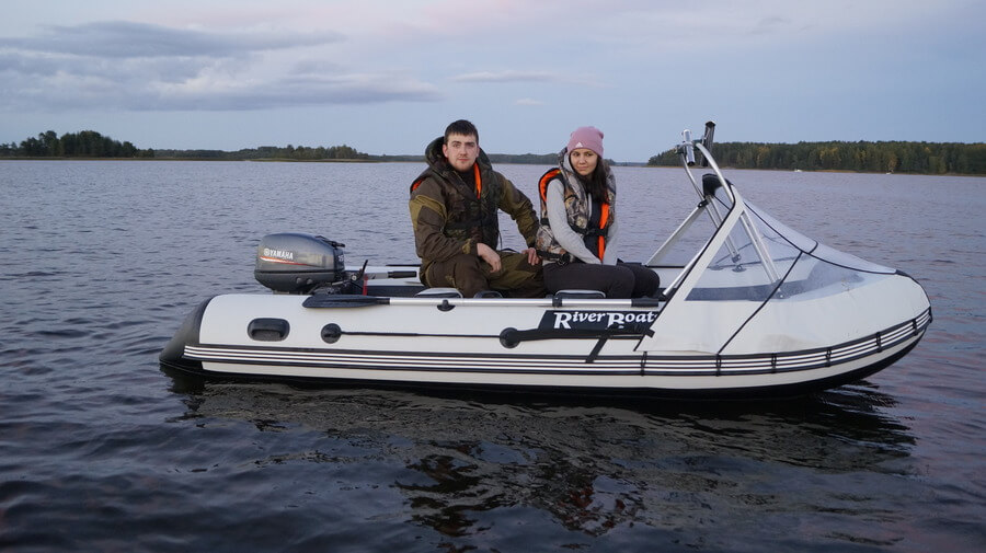 Лодка ПВХ RiverBoats — 410 (Киль)