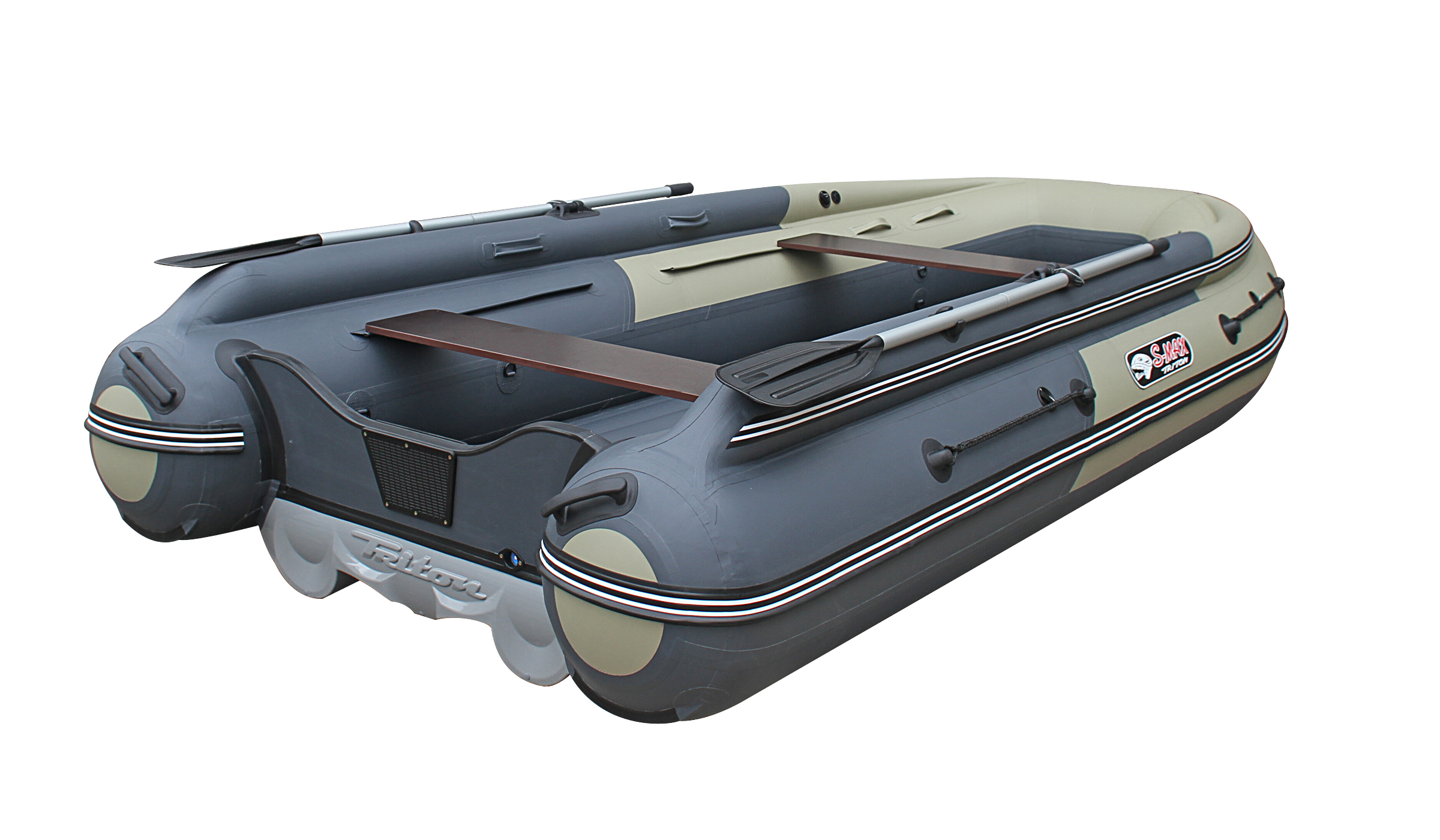 Лодка ПВХ REEF TRITON 370 Fi S-Max НД (фальшборт)