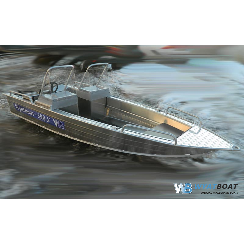 Катер Wyatboat-390 У с консолью