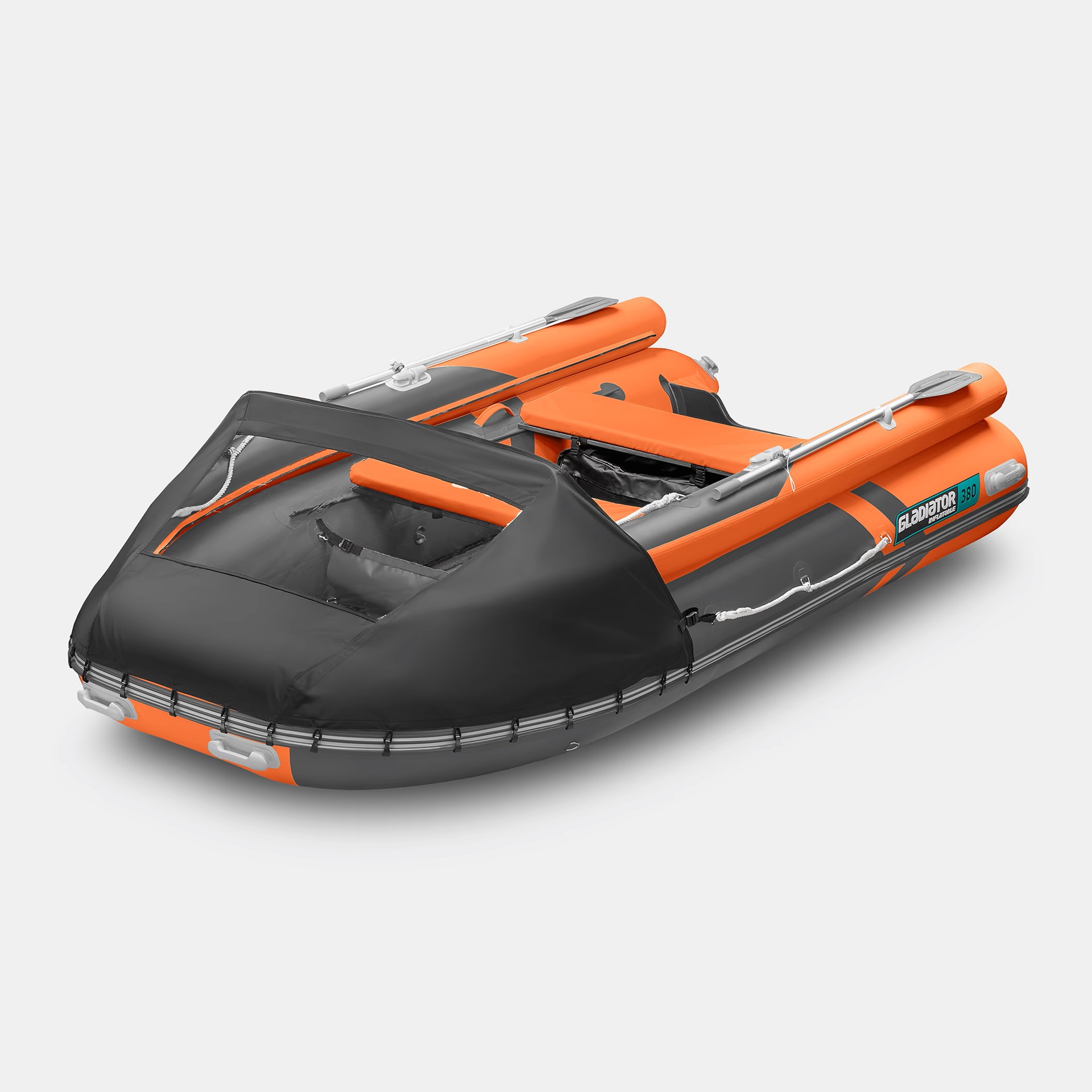Лодка ПВХ GLADIATOR E380X НД
