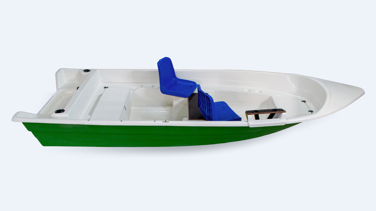 Лодка моторно-гребная пластиковая ВИЗА Легант-427
