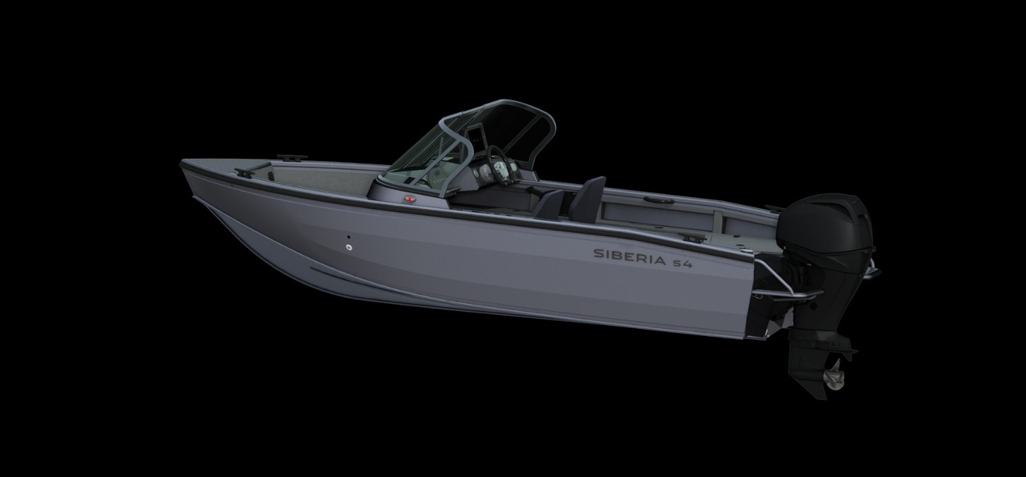 Лодка алюминиевая SIBERIA s4.  Мод. 1