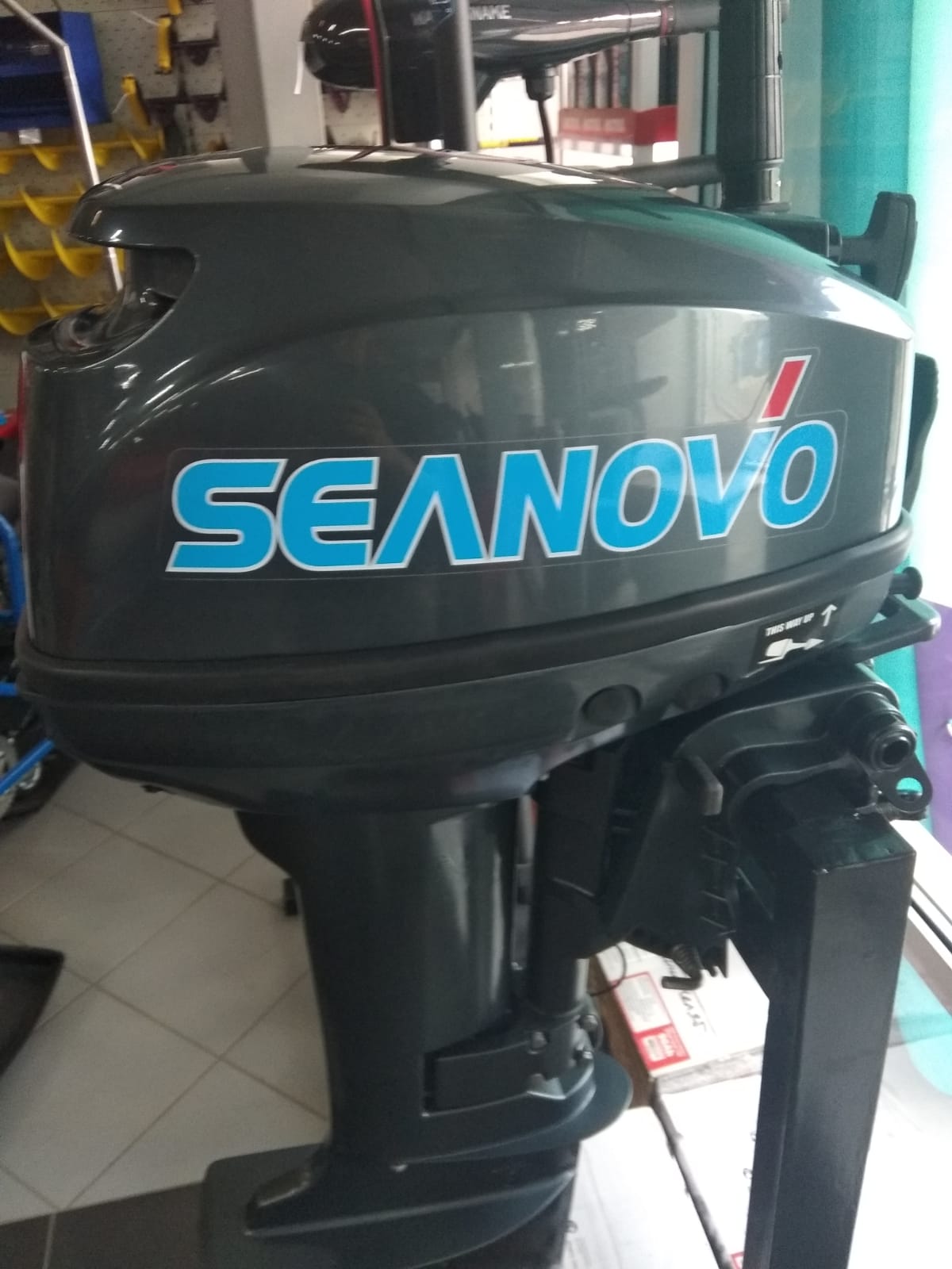 Мотор SEANOVO SN9.9F КАК НОВЫЙ!!!
