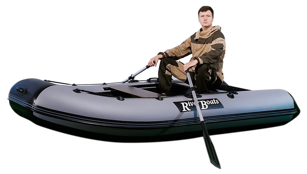 Лодка ПВХ RiverBoats — 340 (НДНД) лайт