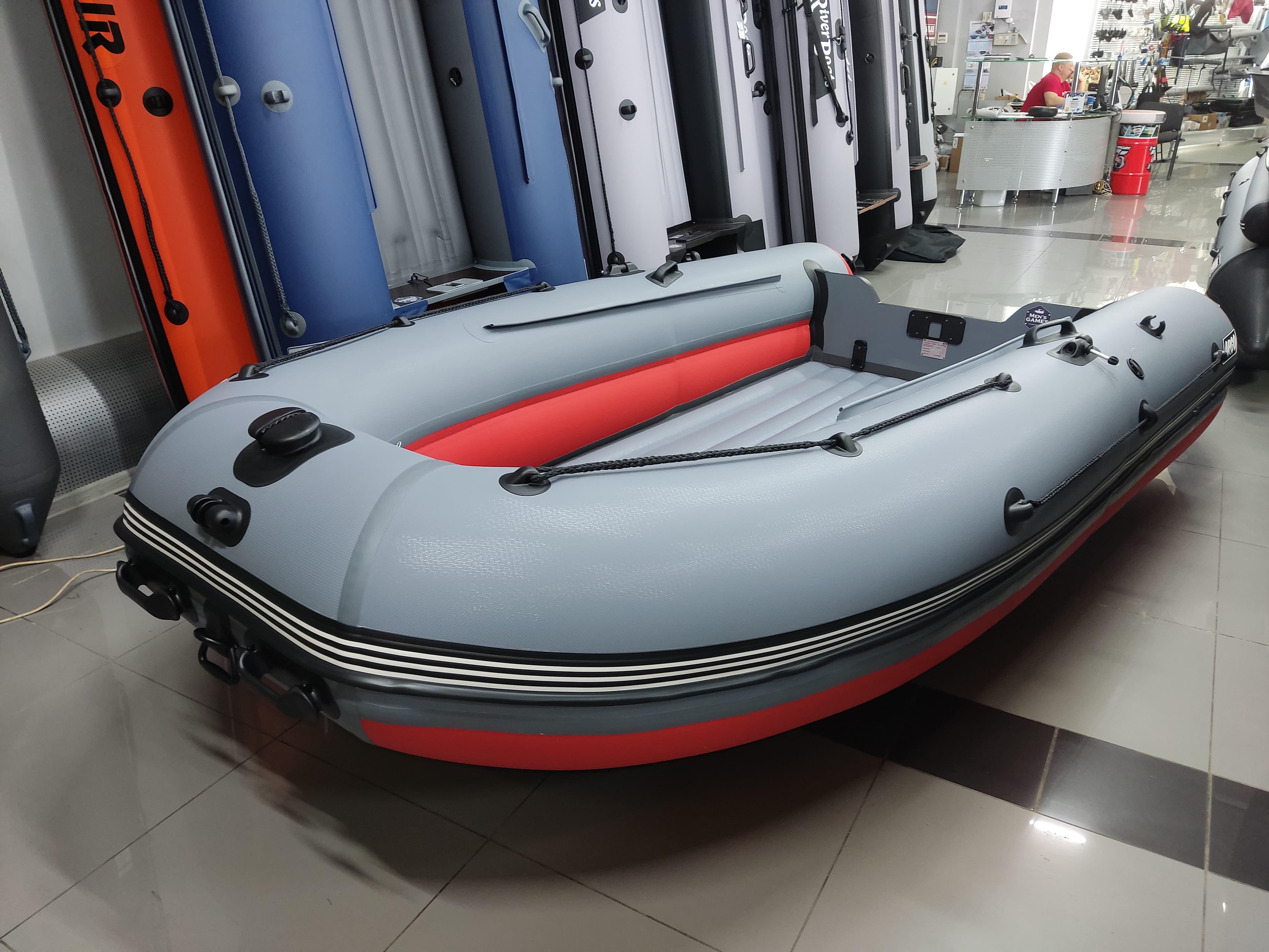 Лодка ПВХ ORCA 380 Арго НД КАРБОН