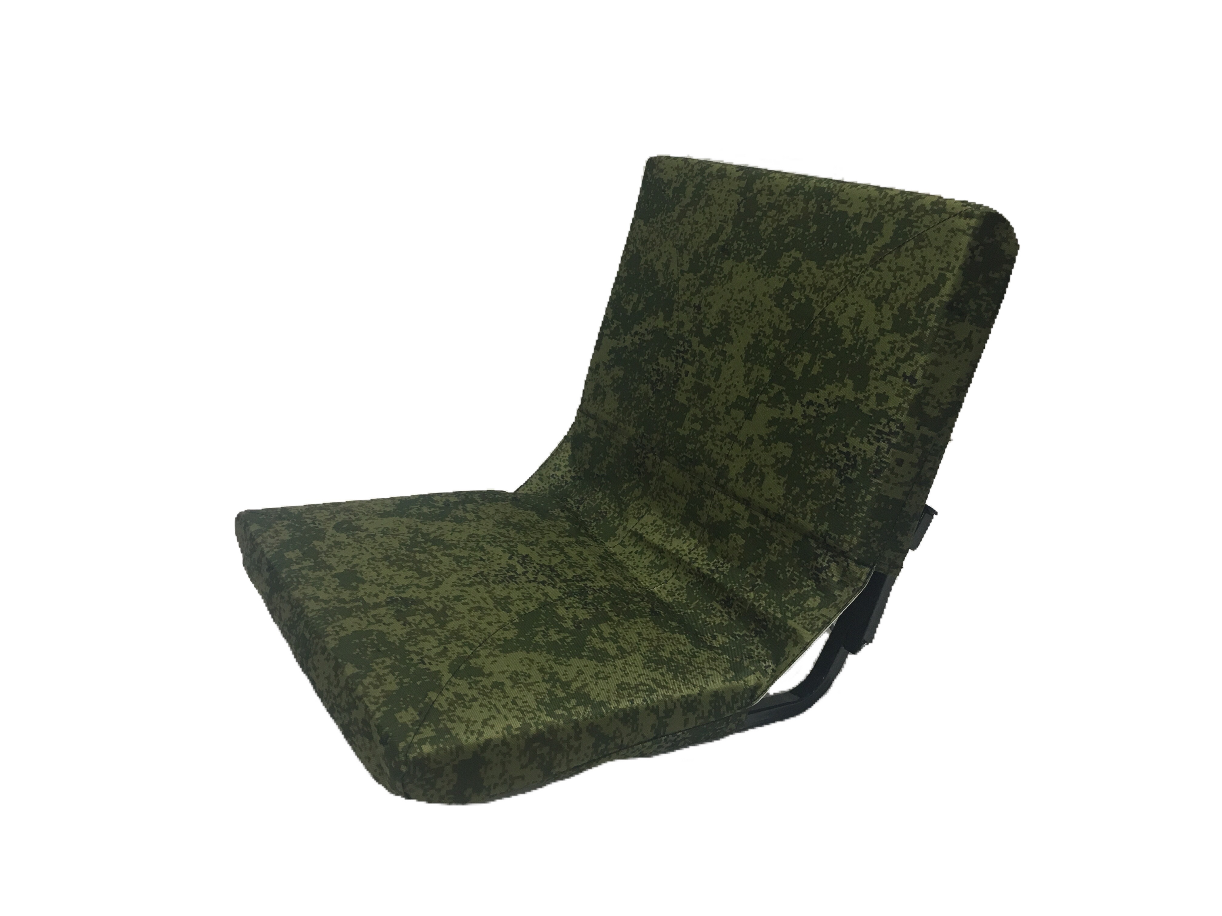 Кресло реечное складное с мягкой накладкой из  материала "Oxforf 600"