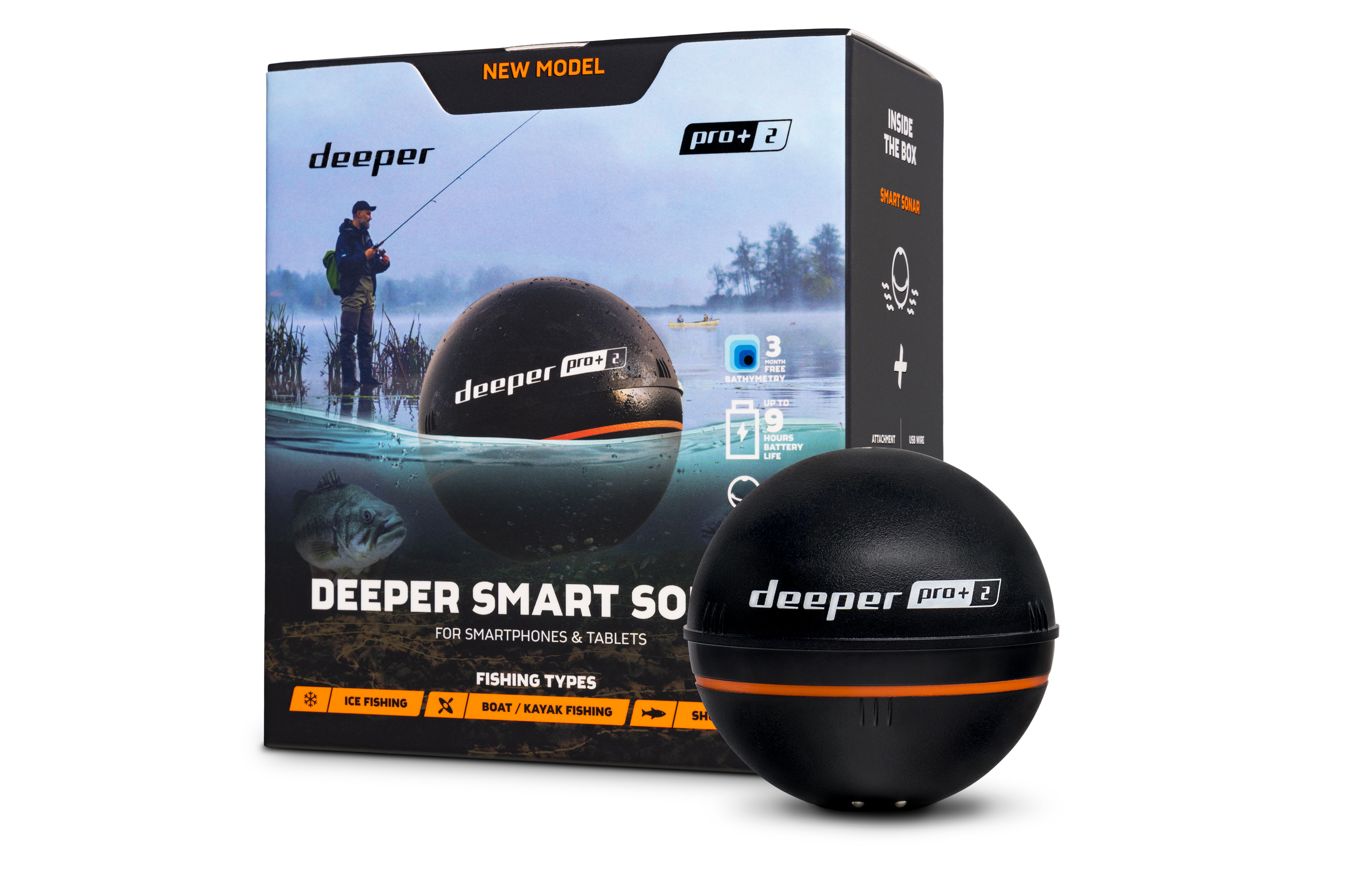 Беспроводной Эхолот Deeper Pro 2.0 Купить