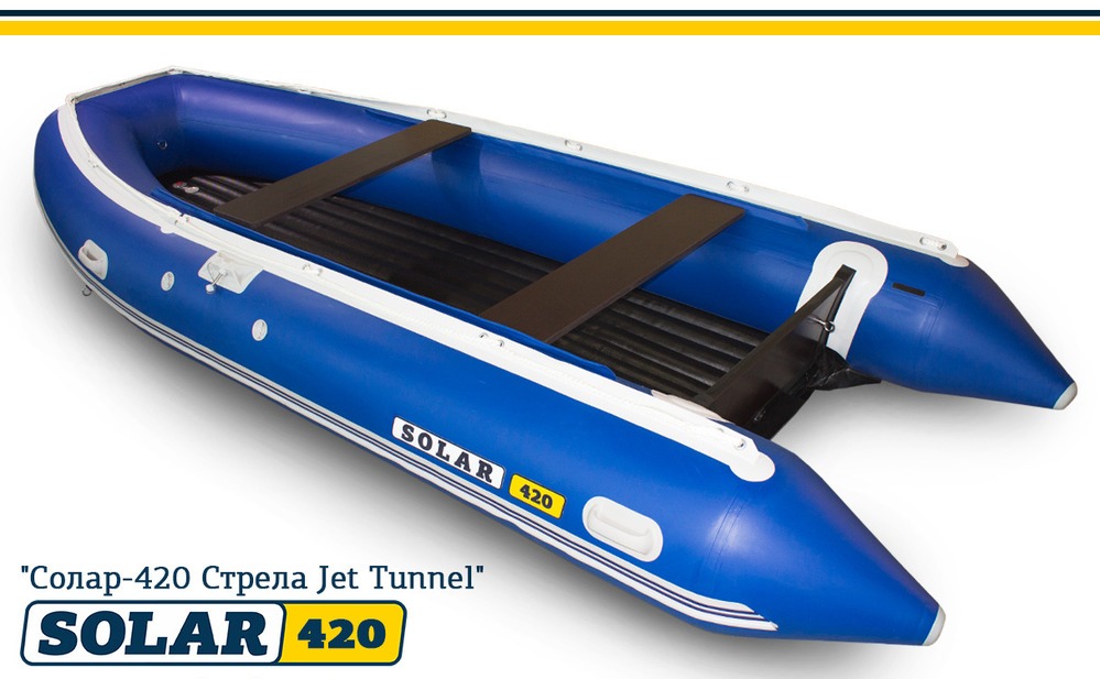 Лодка "Солар-420 Strela Jet Tunnell"