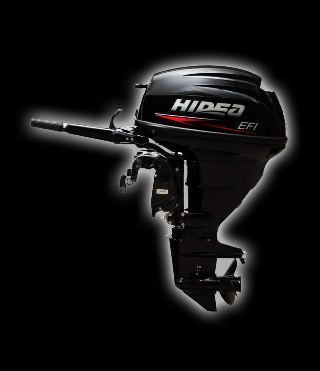 Мотор HDEF30HES (румпель+электрозапуск)