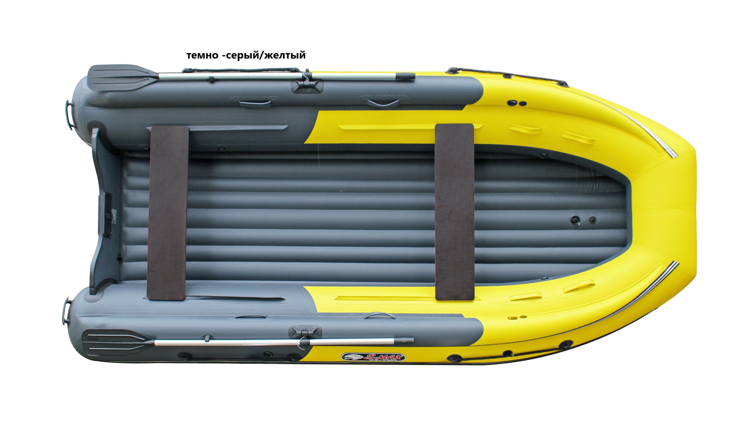Лодка ПВХ REEF TRITON 370 Fi S-Max НД (фальшборт)