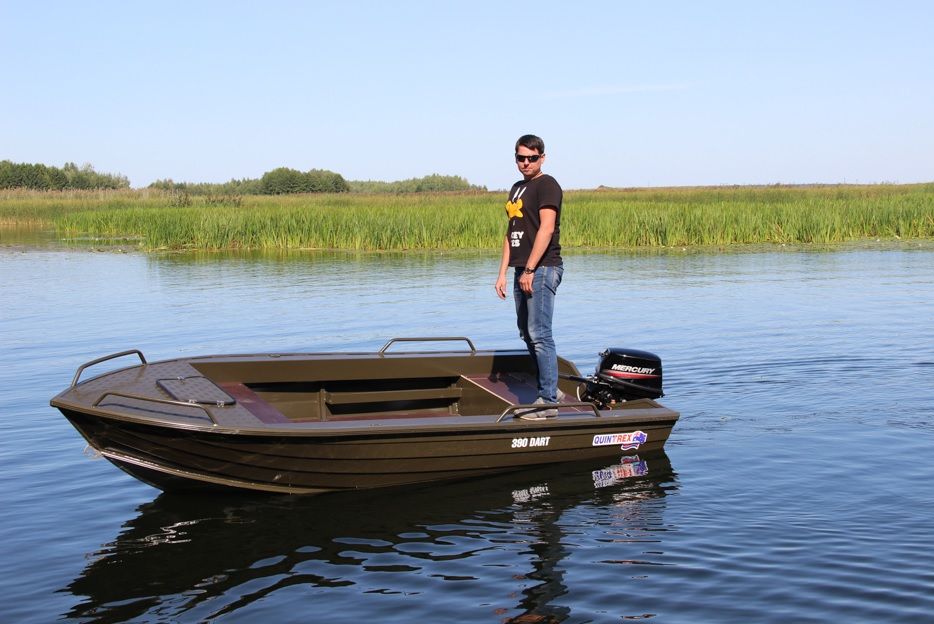 Алюминиевая лодка 390 Dart long
