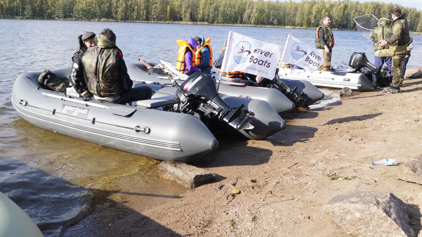 Лодка ПВХ Ривербот — 430 (Киль)