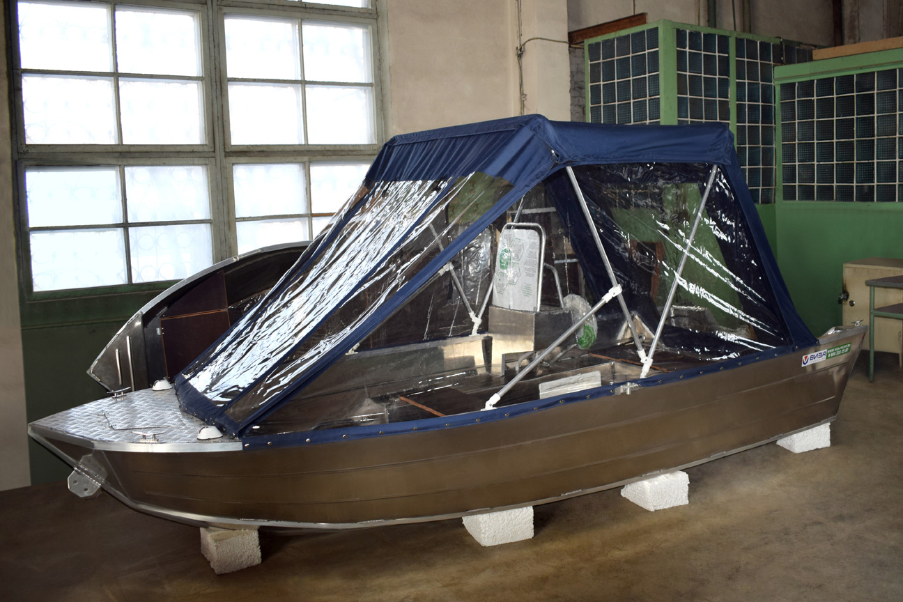 Лодка алюминиевая ВИЗА Алюмакс-415Р