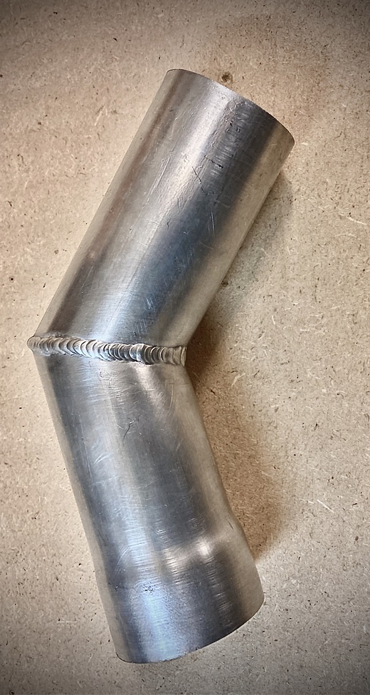 Уголок развальцованный из алюминиевой трубы для ТО