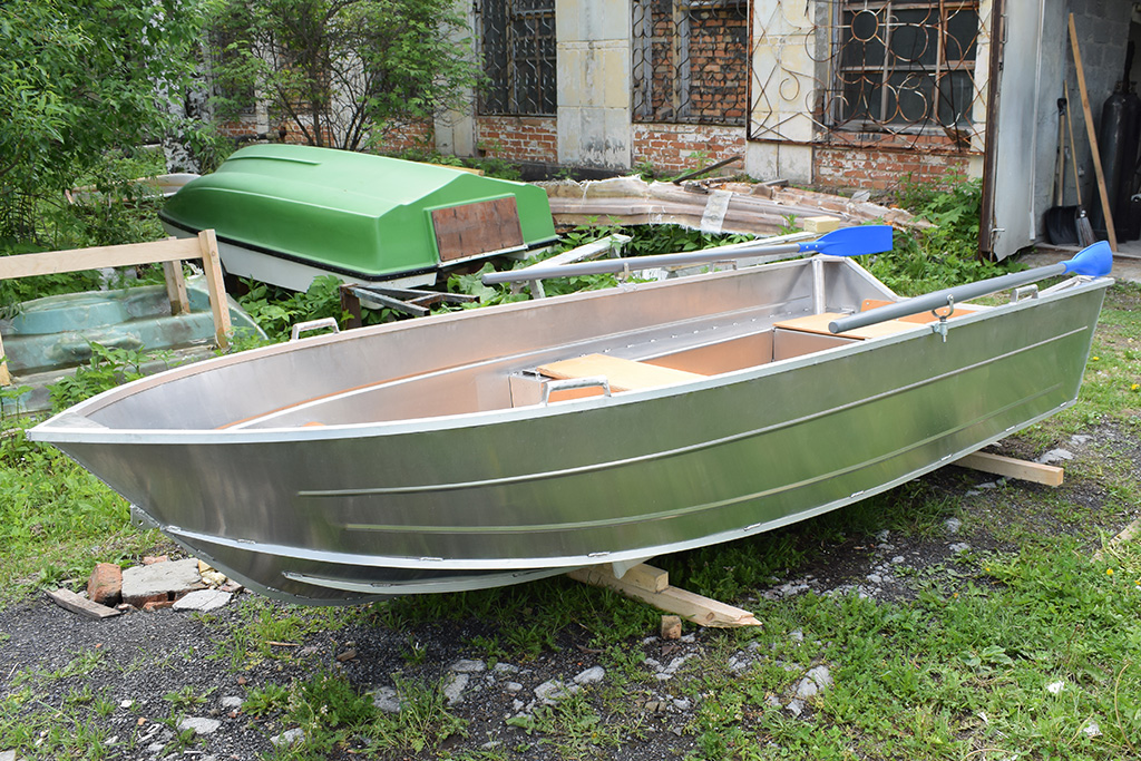 Лодка алюминиевая ВИЗА Алюмакс-355
