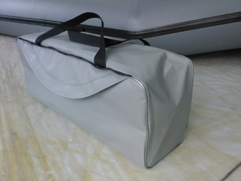 Накладка мягкая с сумкой под банку из ПВХ  MG